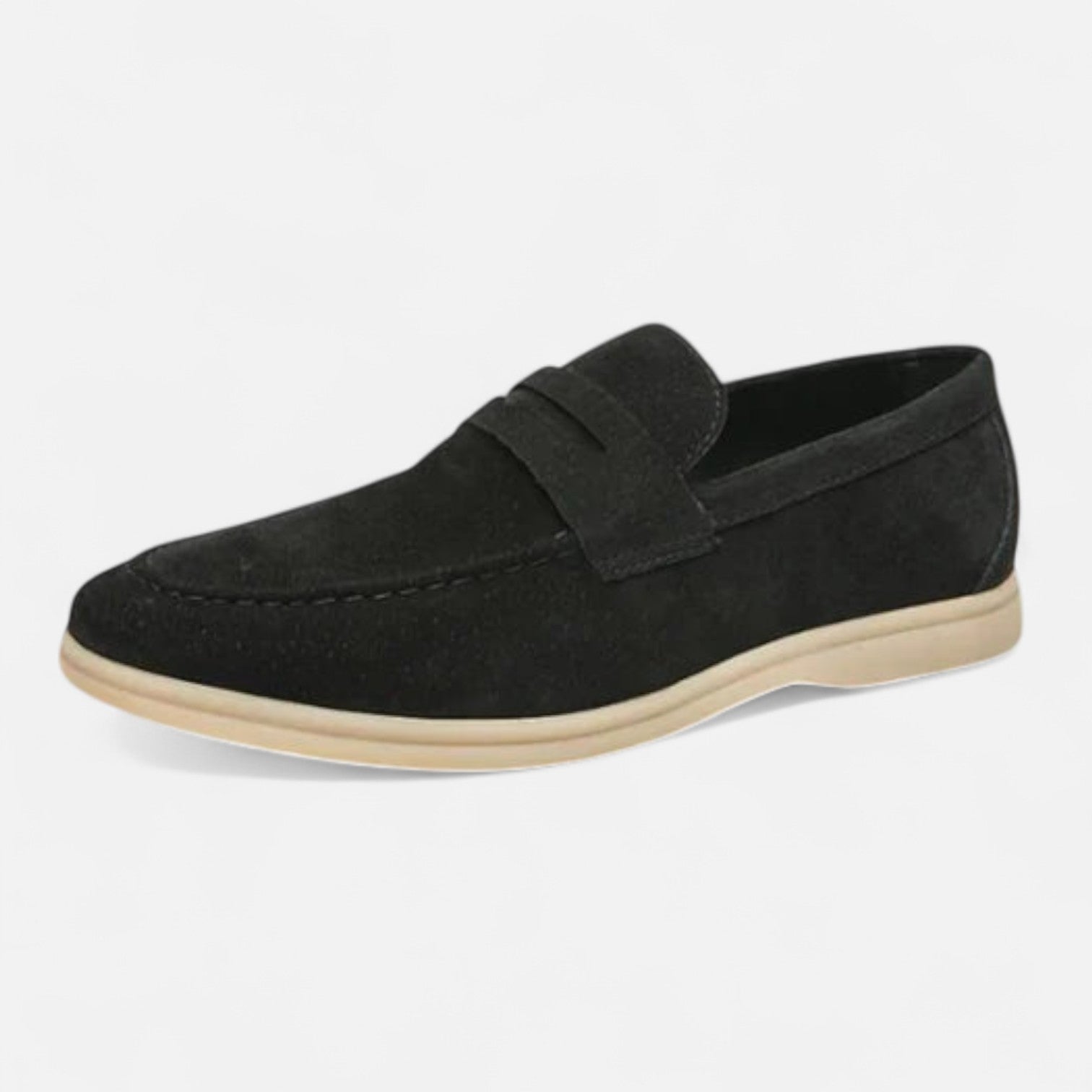 The Rowley Club | Men's Vintage Suede Loafers – Timeless Texture, Heritage Craftsmanship
