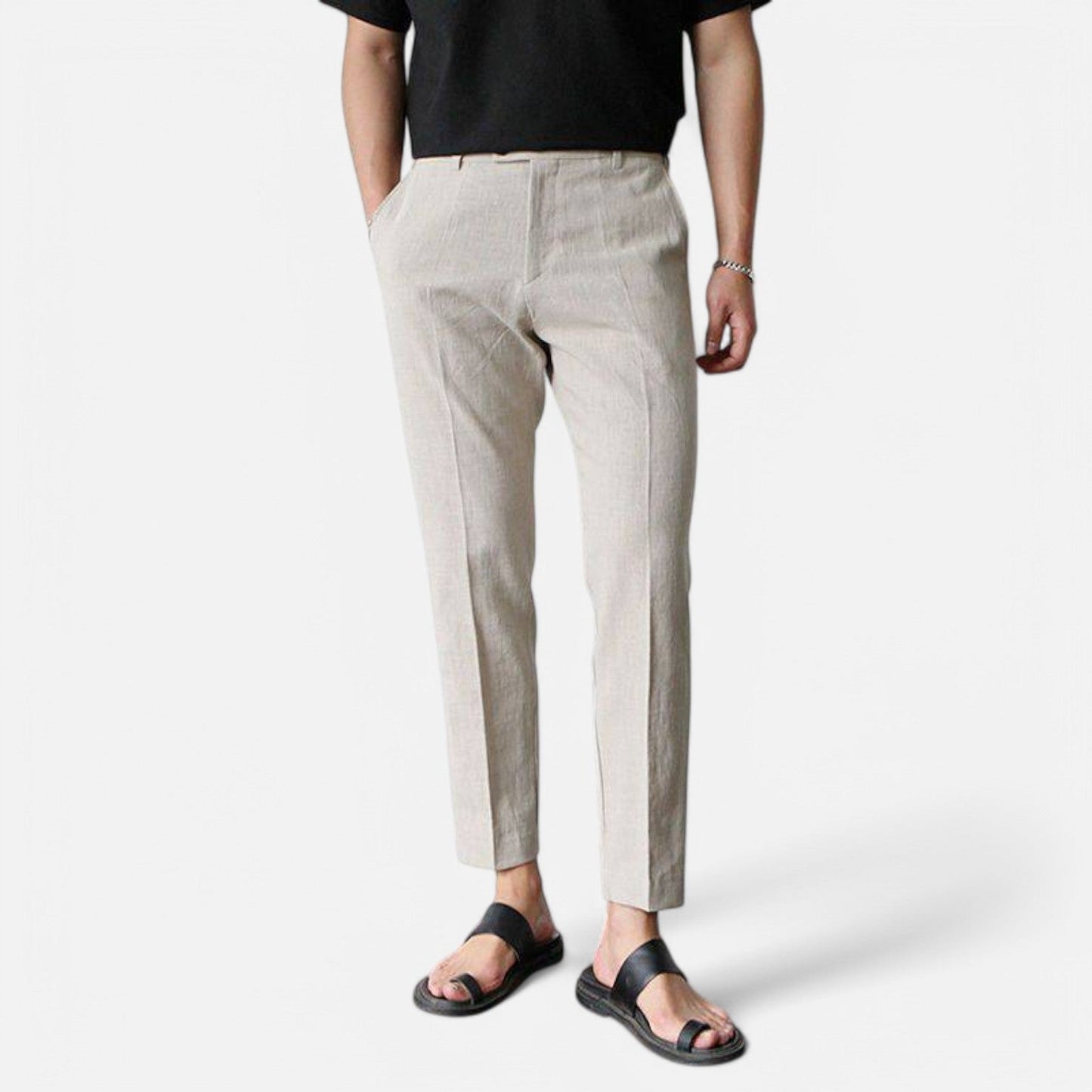 The Rowley Club | Classic Linen Pants for Men