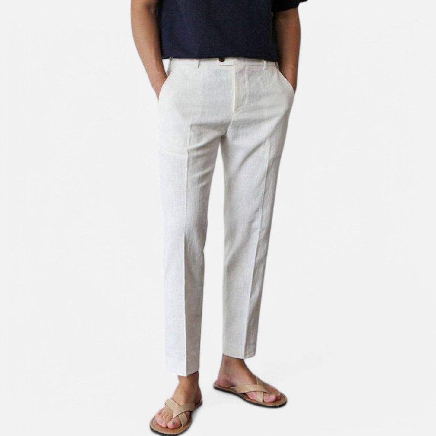 The Rowley Club | Classic Linen Pants for Men