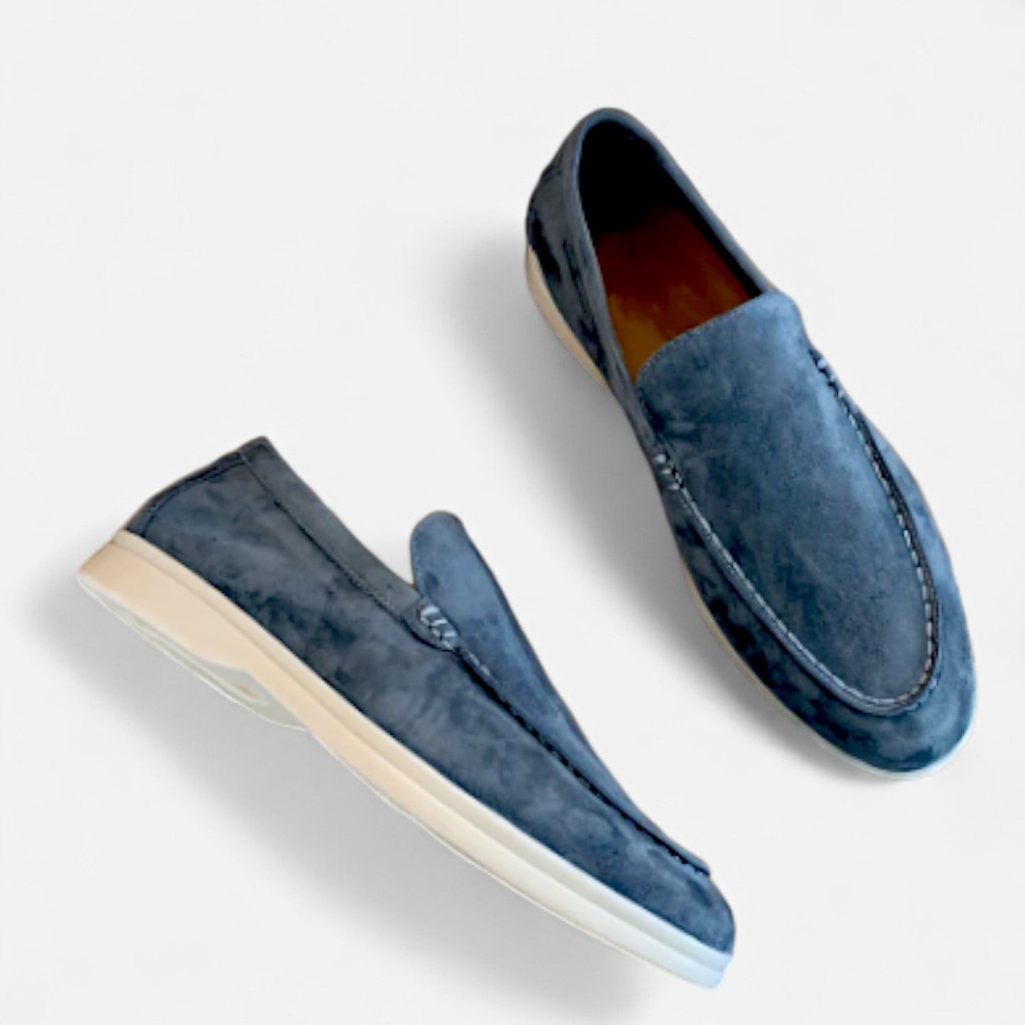 The Rowley Club | Men's Suede Slip-On Loafers – Heritage Style, Timeless Ease