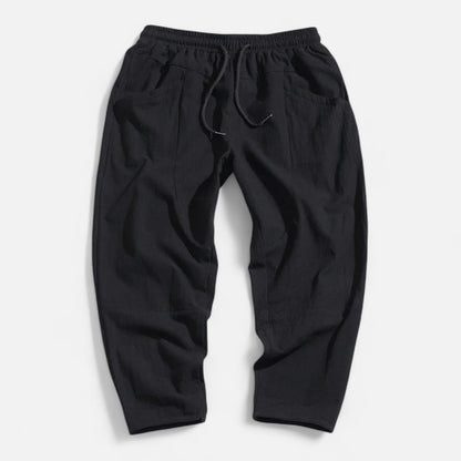 The Rowley Club | Men's Cropped Cotton Pants – Urban Precision, Tailored Versatility