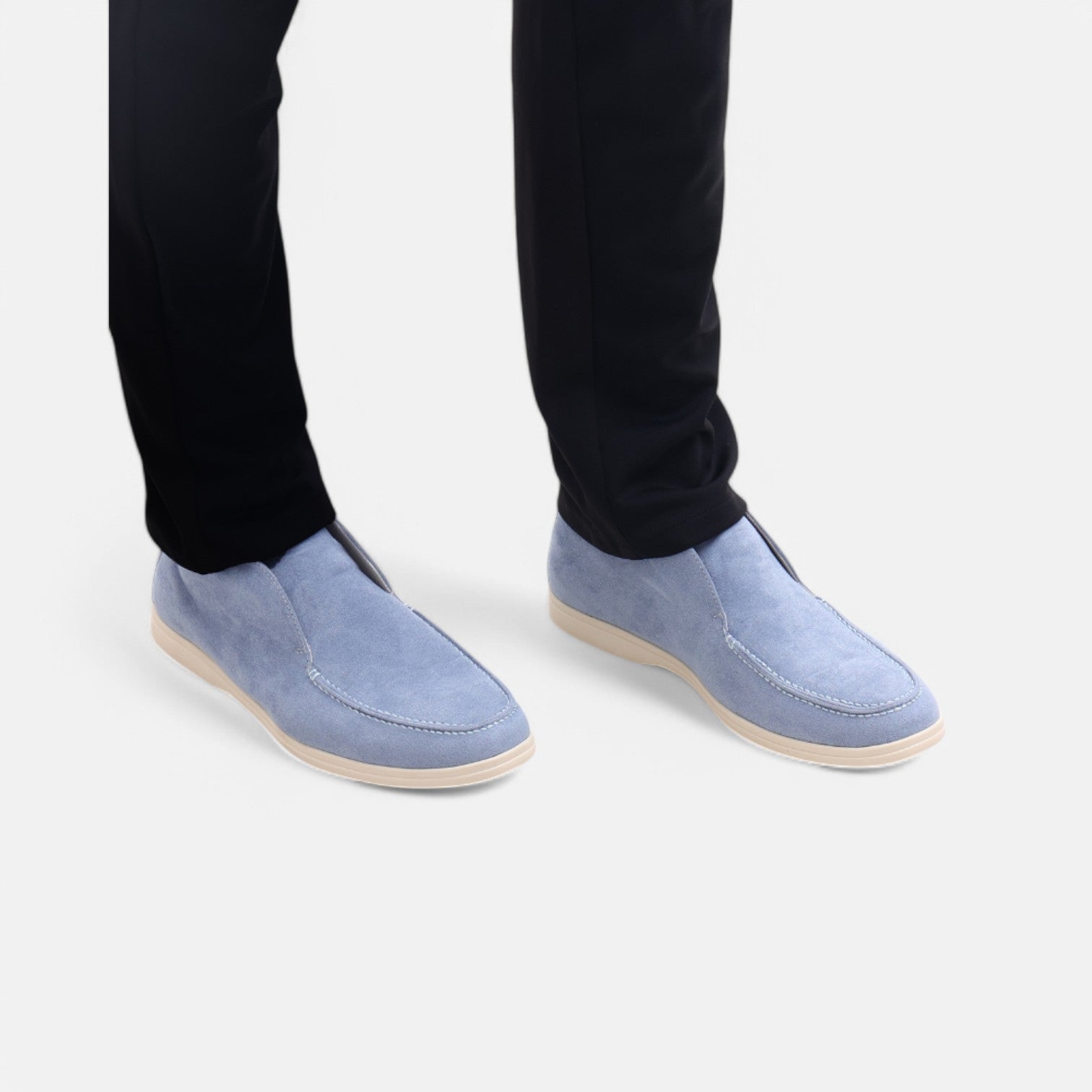 The Rowley Club | High-Top Suede Loafers – Classic Luxury for Men