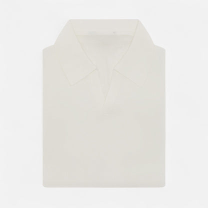 The Rowley Club | Buttonless Polo for Men - Old-School Minimalism, Refined Ease for Everyday