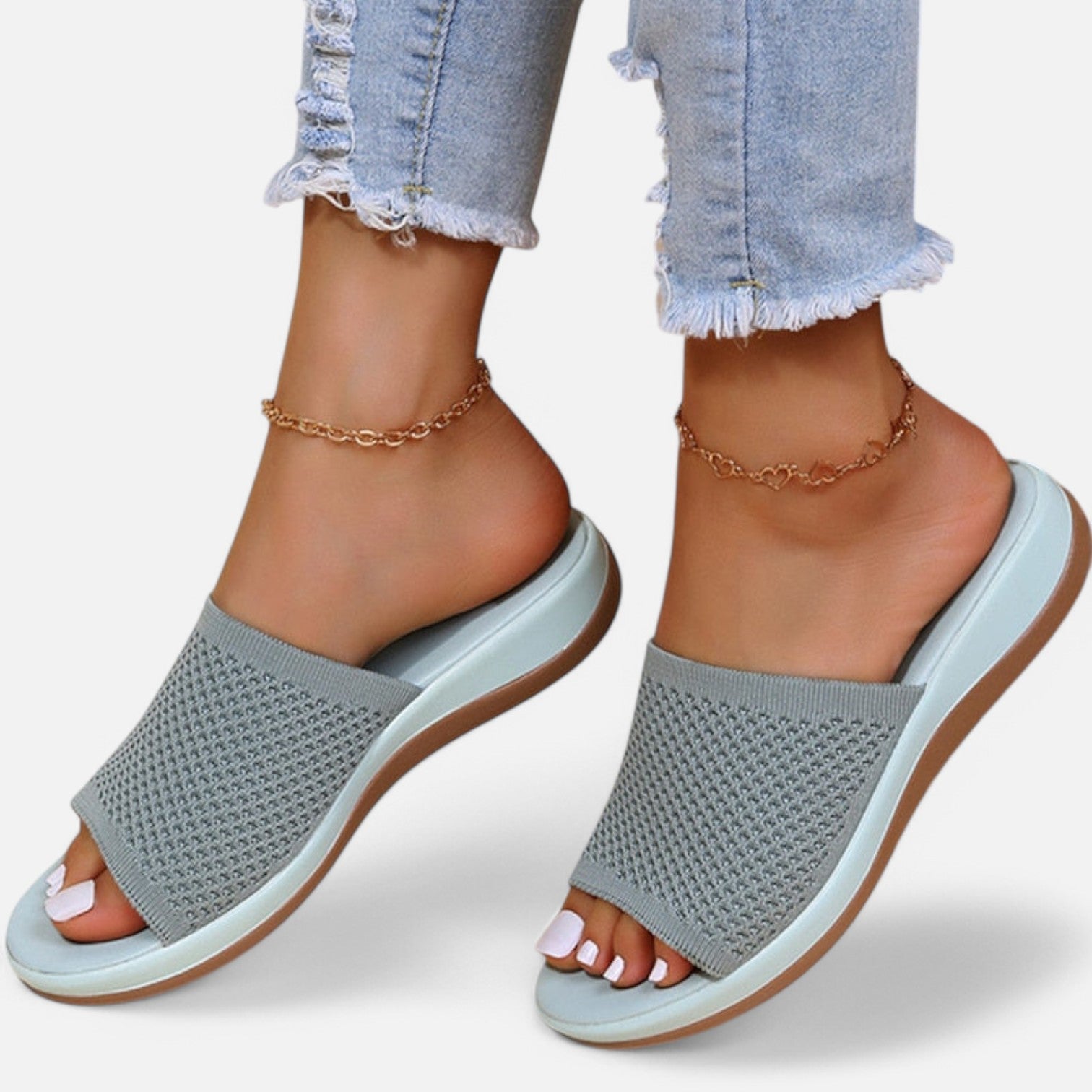 The Rowley Club | Breathable Summer Orthopedic Slippers for Women