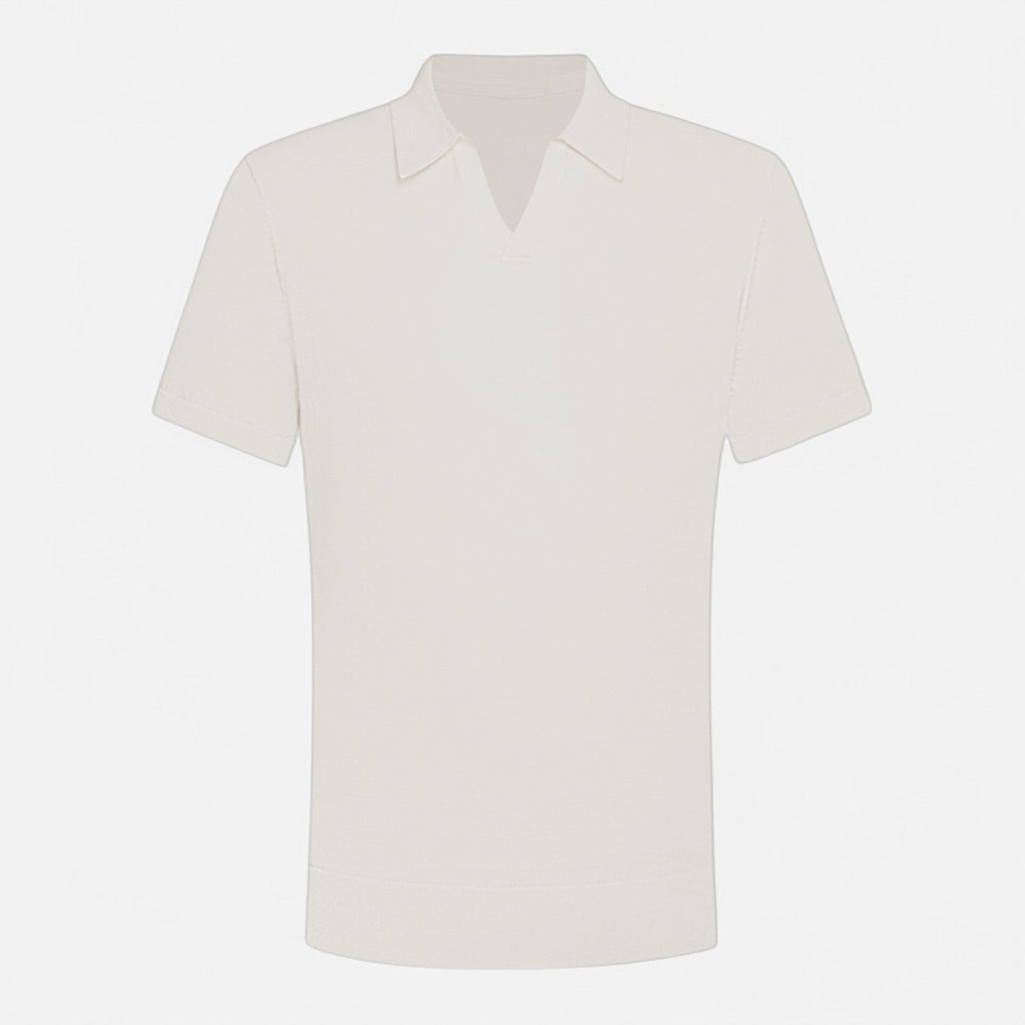 The Rowley Club | Buttonless Polo for Men - Old-School Minimalism, Refined Ease for Everyday