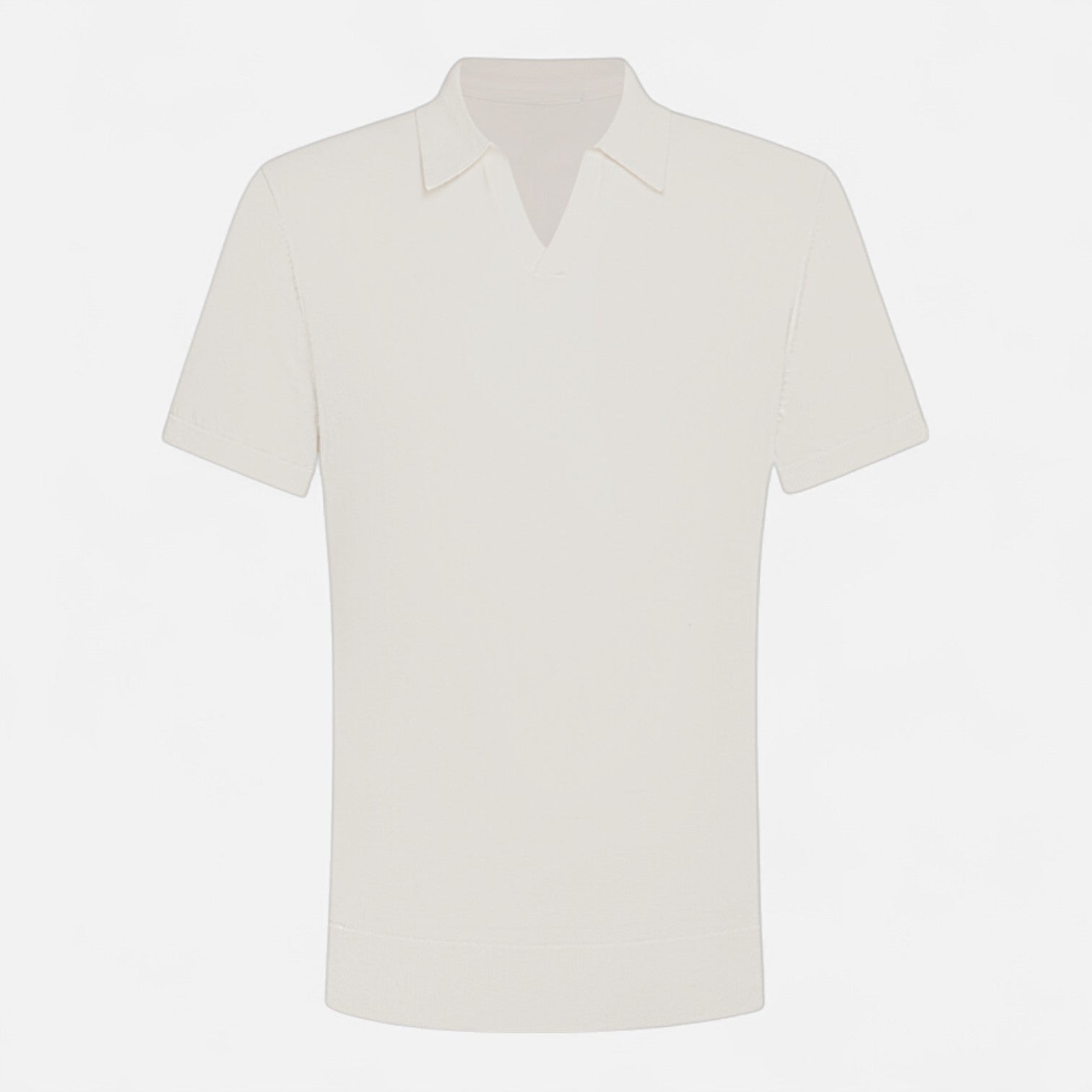 The Rowley Club | Buttonless Polo for Men - Old-School Minimalism, Refined Ease for Everyday